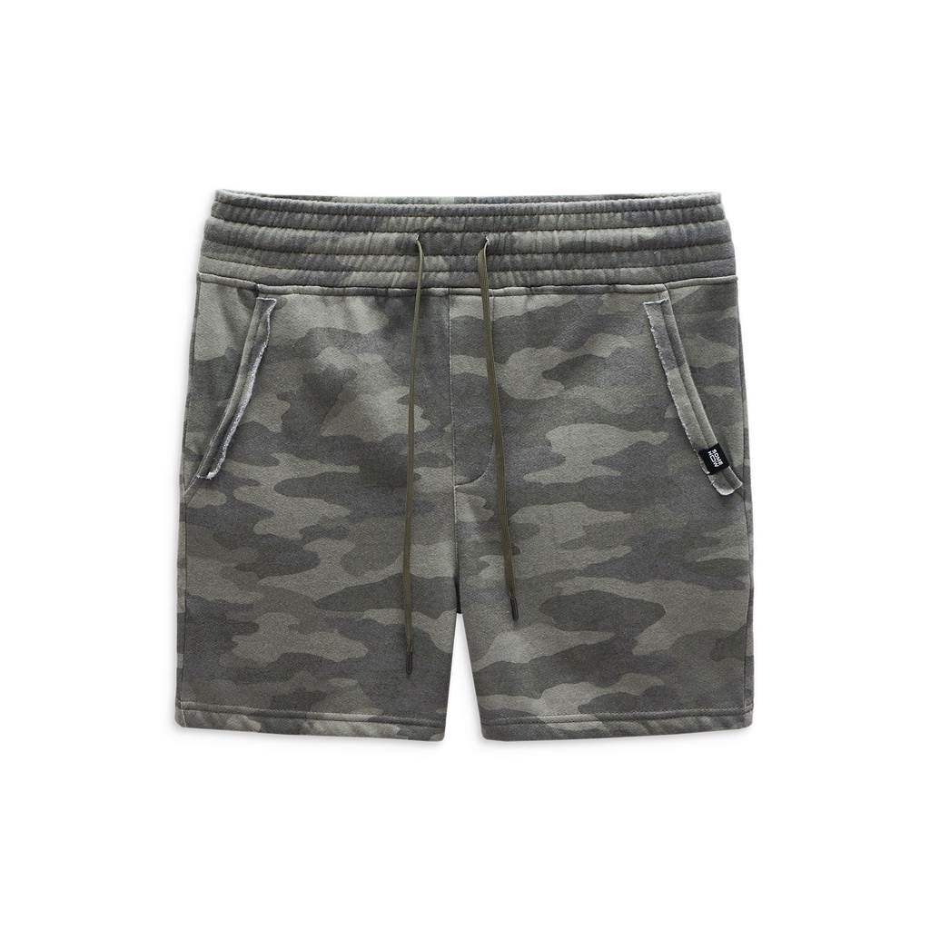 Quần Short Nam High Waist Camo , Chất Nỉ Chân Cua Thoải Mái , QD003184,SOMEHOW