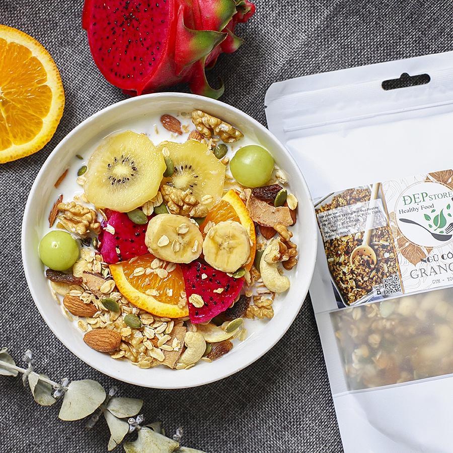 Ngũ Cốc Granola Nhiều Hạt Ăn Kiêng Healthy Đẹp Store Giảm Cân Tự Nhiên