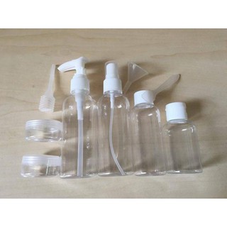 Bộ chiết mỹ phẩm du lịch 9 món