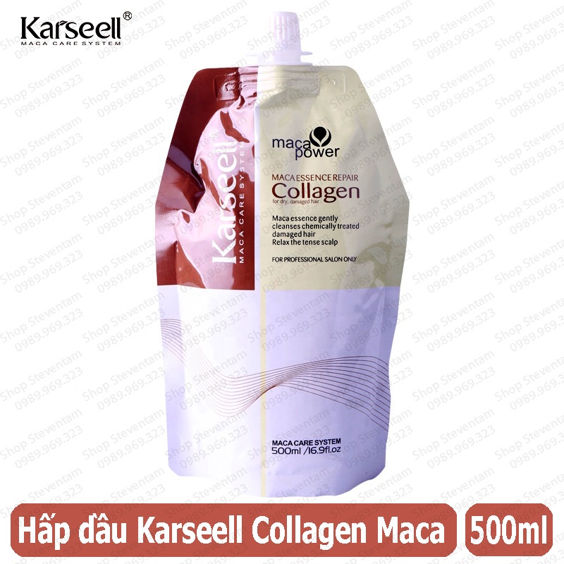 Hấp dầu Karseel Collagen 500ml