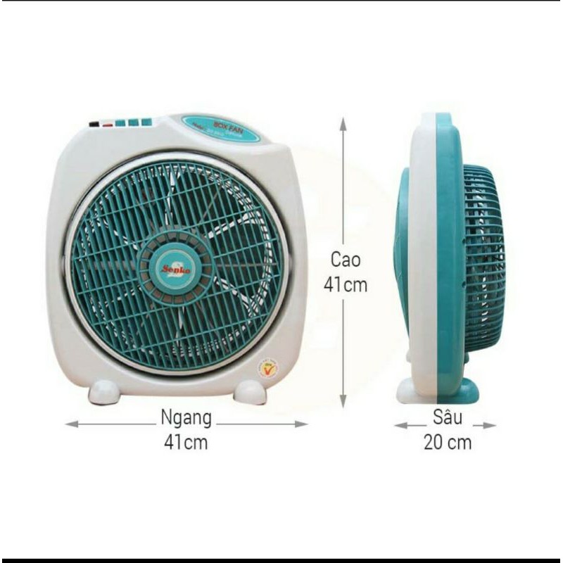 Quạt Bàn Đảo SENKO Tiết Kiệm Điện BD1010 Bảo Hành 24 Tháng - Yoboshop