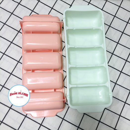 Khay làm đá 5 viên to nhựa dẻo VIỆT NHẬT PlASTIC (MS: 6928) - 01261