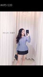 ÁO LEN PEPLUM