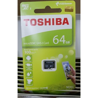 Thẻ nhớ Toshiba 64gb Class 10 tốc độ -100Mb/s