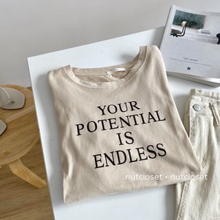 NUTCLOSET - Áo phông Your Potential 2105_A0634