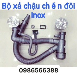 Bộ xiphong thoát chậu rửa bát safevn