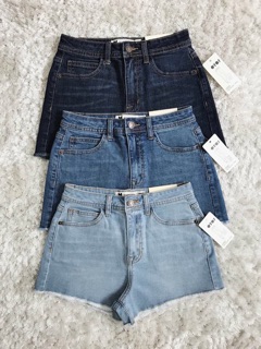 quần short jeans tua lai