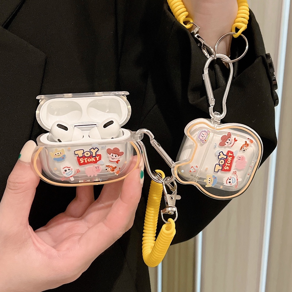 Vỏ Bảo Vệ Hộp Sạc Tai Nghe Airpod 1 2 3 pro Bằng tpu Mềm Họa Tiết Hoạt Hình toy Story Dễ Thương