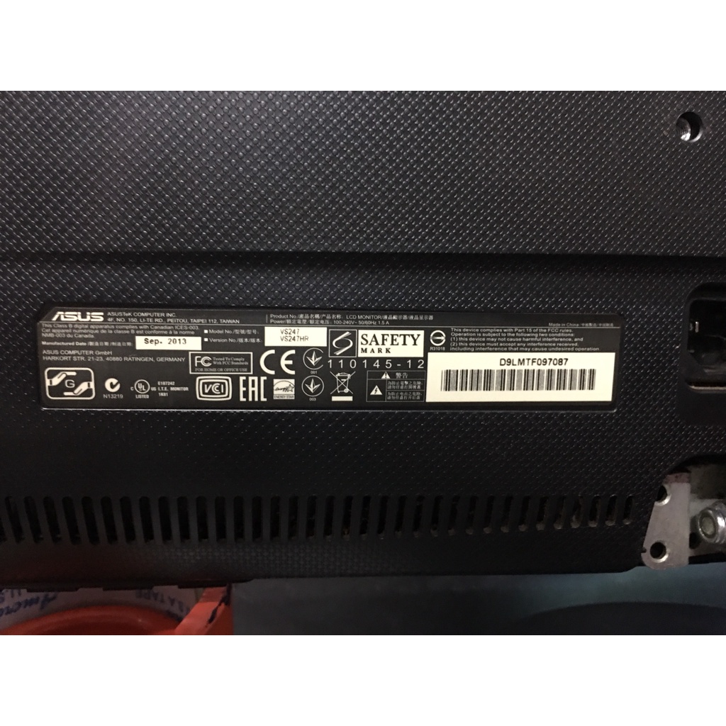 Màn Hình LCD ASUS VS247 24 "