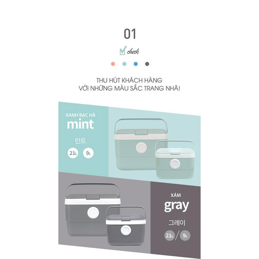 Thùng giữ nhiệt  - Thùng đựng đá, Thùng đá  21L Living on