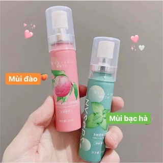 Xịt Thơm Miệng Vị Đào/Bạc Hà Thơm Mát