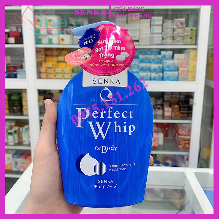 SỮA TẮM DƯỠNG ẨM SENKA PERFECT WHIP FOR BODY 500ML