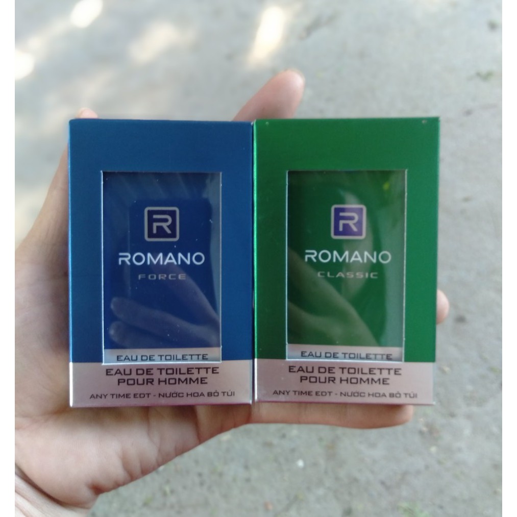 Nước hoa Cao Cấp bỏ túi Romano 18ml xịt tới 250 lần