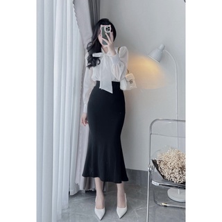 Chân váy đuôi cá đen siêu đẹp