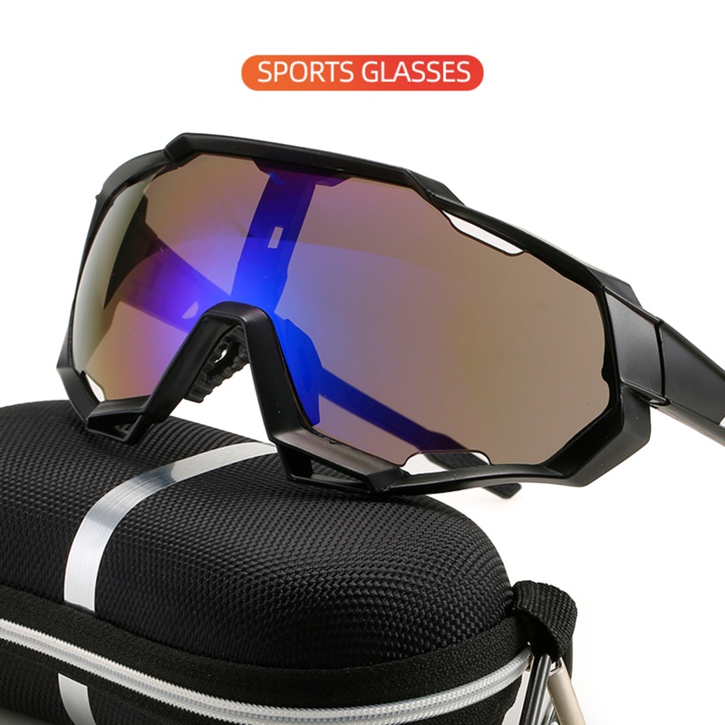 Kính Mát Chống Tia UV Dùng Khi Đi Xe Đạp / Câu Cá Dành Cho Nam Và Nữ