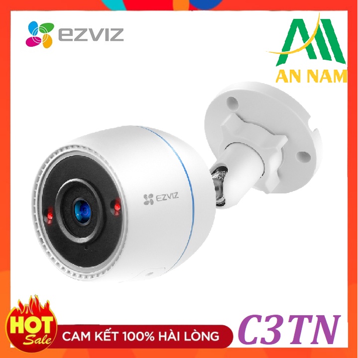 Camera 3MP WIFI Ngoài Trời EZVIZ C3TN 2K Outpro Chính Hãng