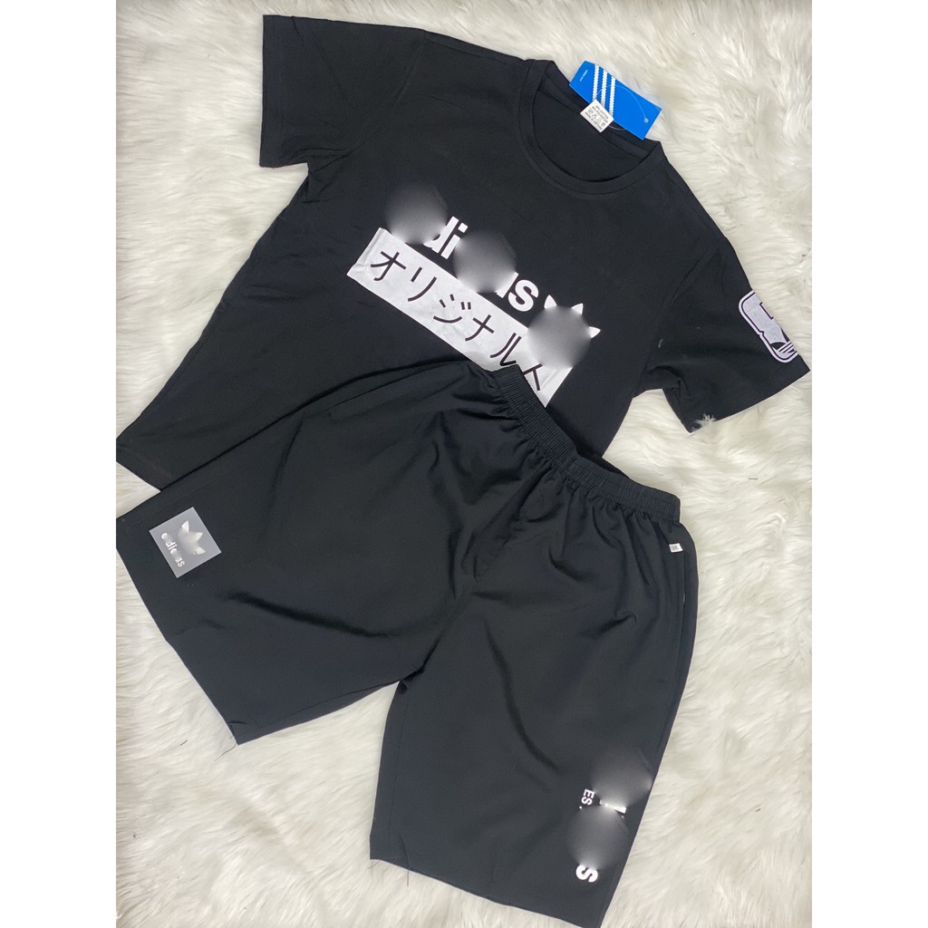 Bộ Quần Áo Nam cotton Combo gồm 1 áo thun kiểu 1 quần short