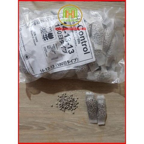 1kg phân chì Nhật tan chậm túi lưới  khoảng 90-100 túi bón hoa lan và cây kiểng , phân tan chậm có kiểm soát