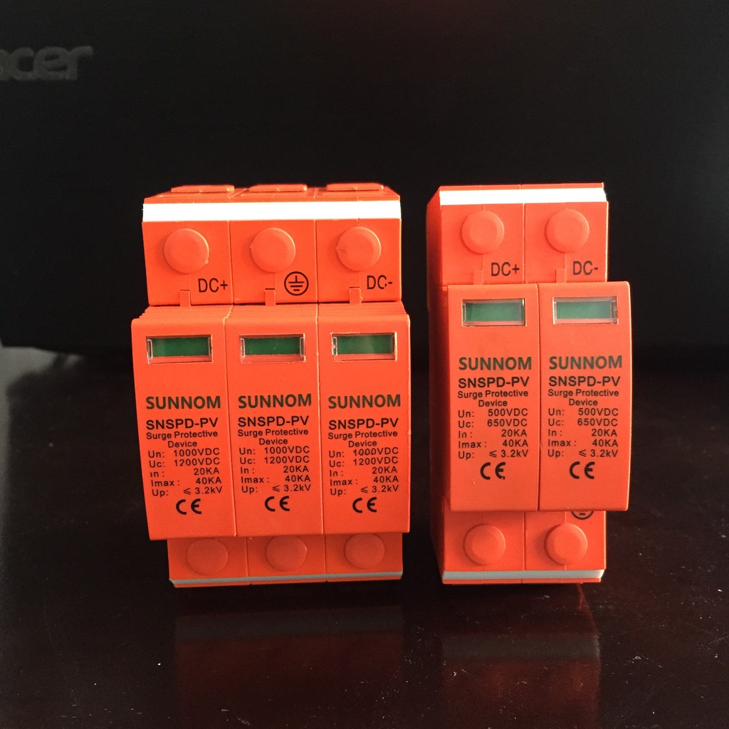 CB thiết bị chống sét lan truyền DC một chiều bảo vệ mạch bảo vệ quang điện GIVASOLAR SUNNOM DC 500V