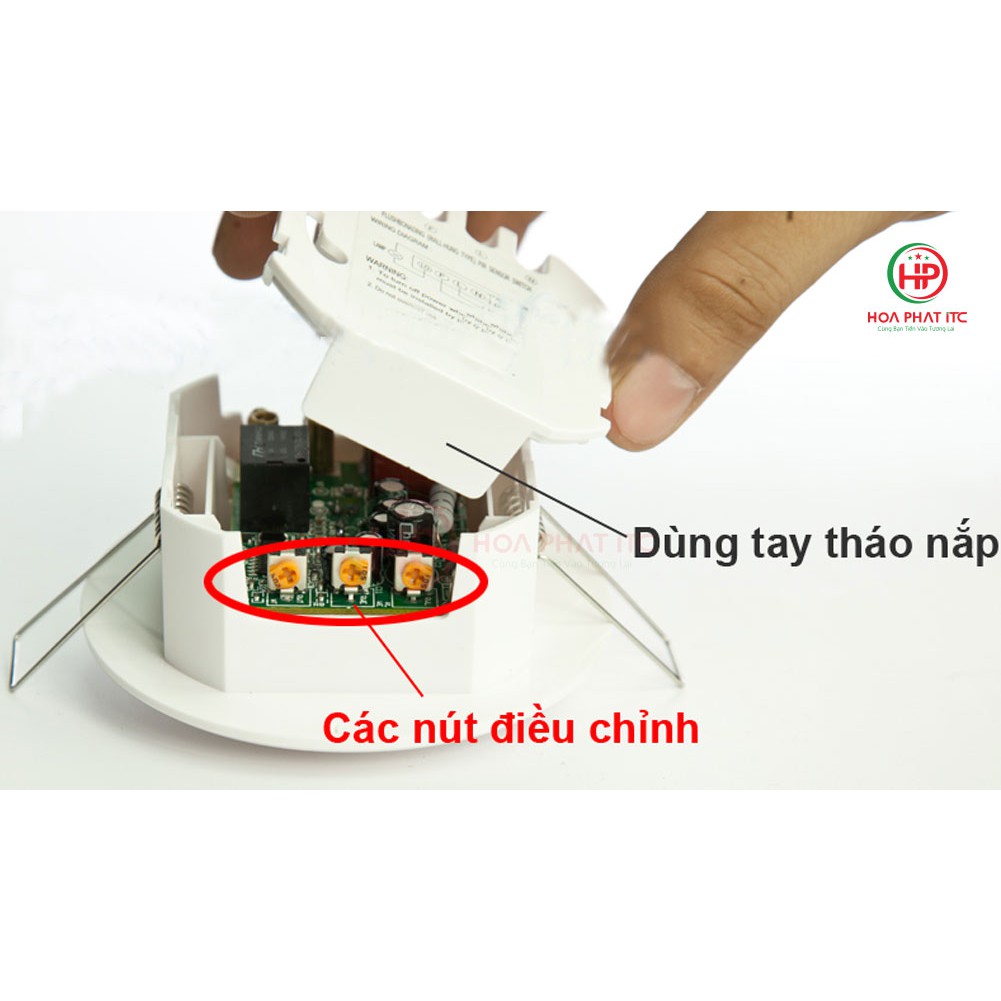 [CHÍNH HÃNG] Mắt cảm biến hồng ngoại âm trần Komax KM-S27