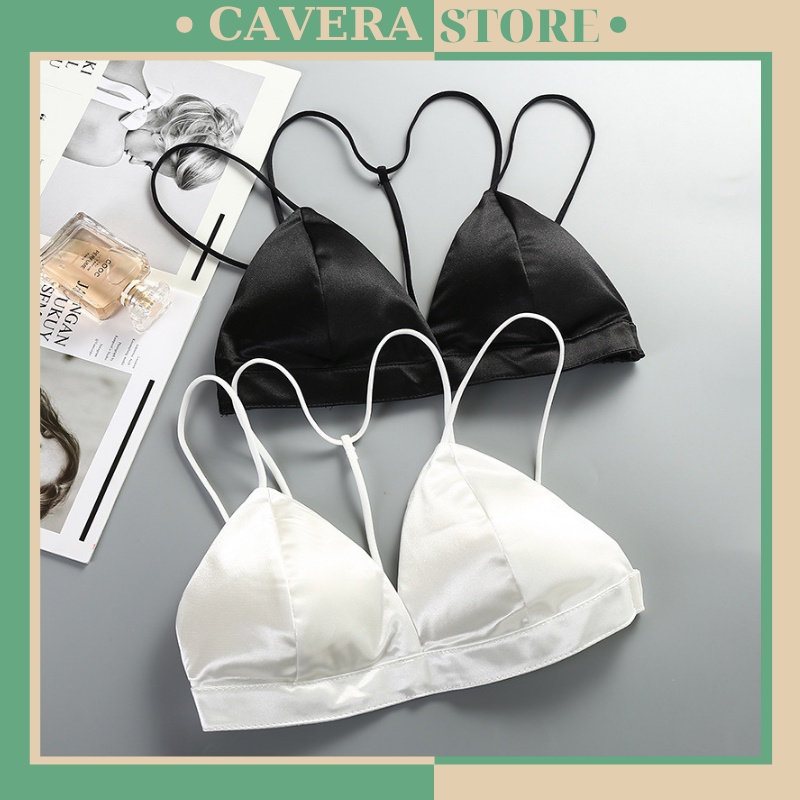 Áo bra sexsy vải Satin phi bóng, mềm, mịn và rất bóng B9604