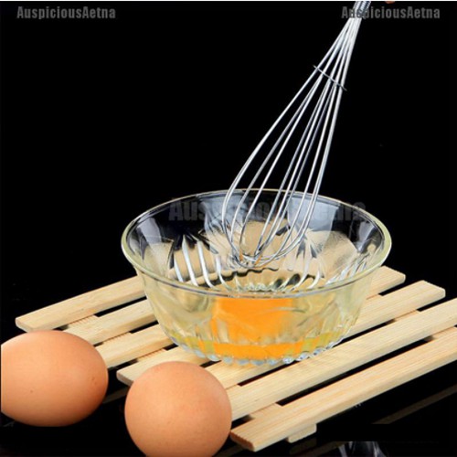 Lồng đánh trứng (phới đánh trứng, dụng cụ đánh trứng) , inox dày - loại trung