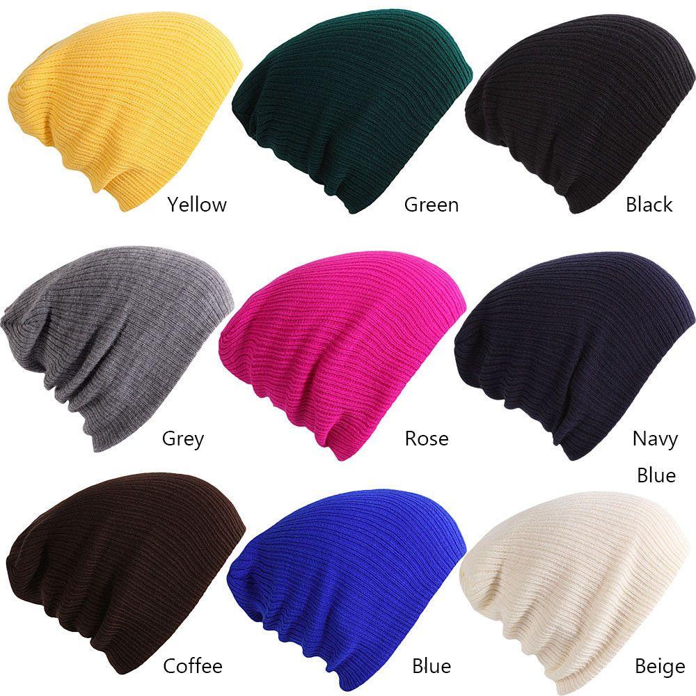 MAYSHOW Mũ Len Beanie Cao Cấp Màu Trơn Dễ Thương Cho Nữ