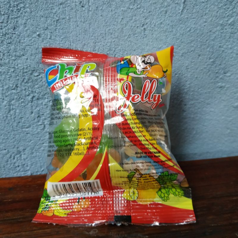 Kẹo dẻo hải hà chip Jelly 16g