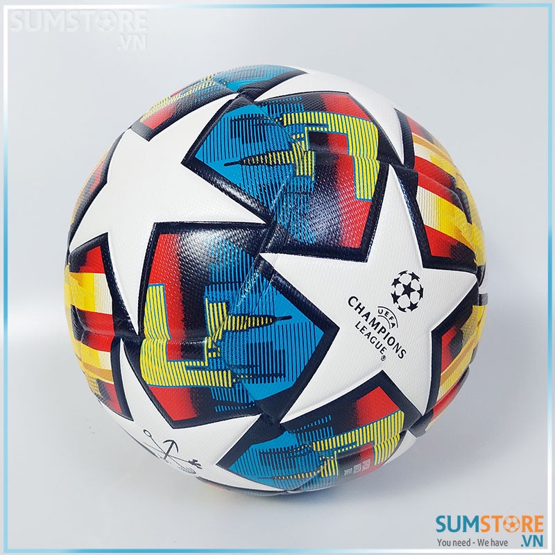 Quả Banh Bóng Đá Ngoại Hạng Anh Loại 1 Đúc Nguyên Khối Cao Cấp Mới Nhất - final size 4-5
