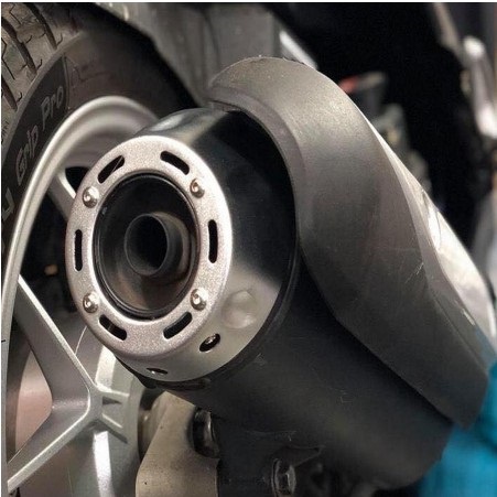 CHỤP ĐÍCH BÔ NHÔM CAO CẤP TRANG TRÍ cho VARIO, CLICK 150CC ĐỜI 2015 ĐẾN 2017, 2018