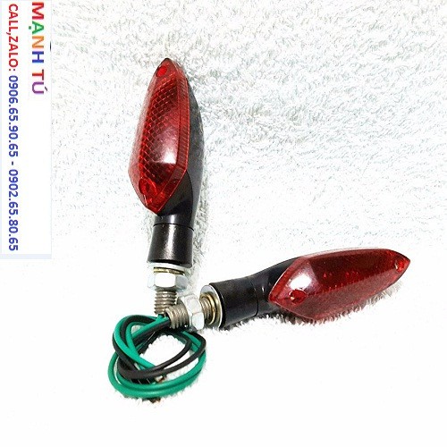 XI NHAN KIỂU EXCITER - ĐỘ XE MÁY, MOTO - 000183 (Trắng,Đỏ,Cam)