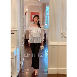Áo desy trắng- linhh zim