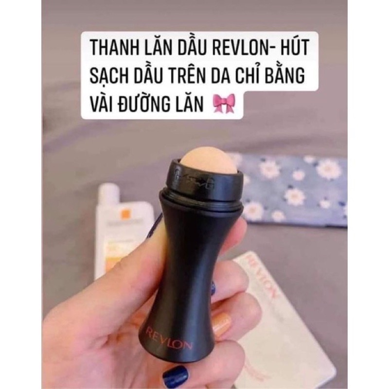 [Bill Chemist]Thanh lăn thấm dầu, cây lăn hút dầu làm từ đá núi lửa Revlon Oil