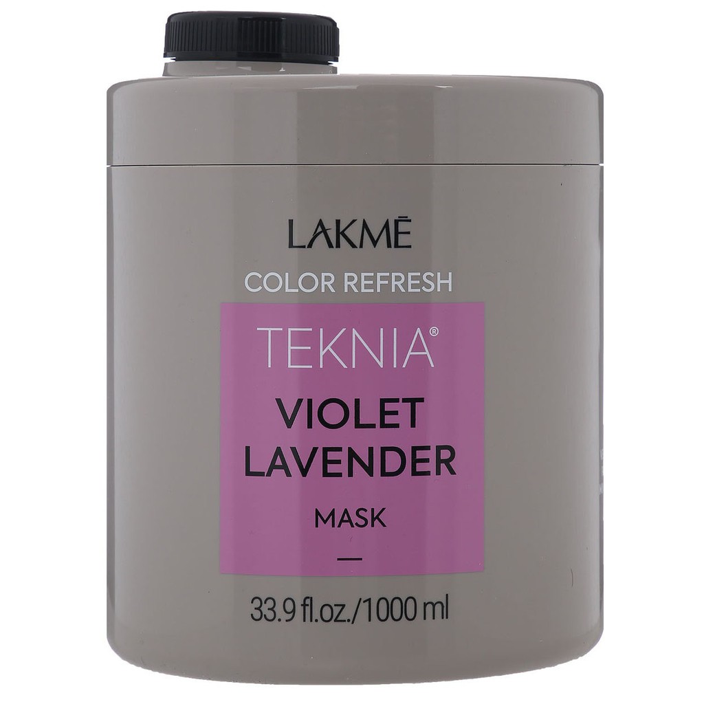 Kem ủ tóc cho tóc nhuộm tím Lakme Teknia Lavender Violet Treatment Refresh 1000ml