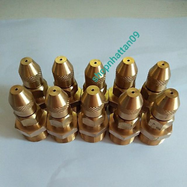 Phun Tưới Cây - Tưới Vườn - Tưới Lan Bằng Đồng Chân Ren 21 mm