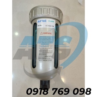 Cốc xả đáy-van xả nước tự động ad402-04 airtac