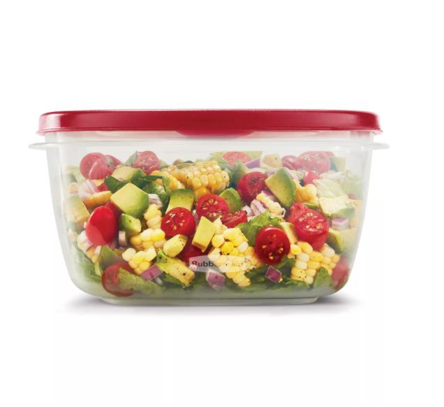 HỘP NHỰA ĐỰNG THỰC PHẨM Rubbermaid NẮP ĐỎ