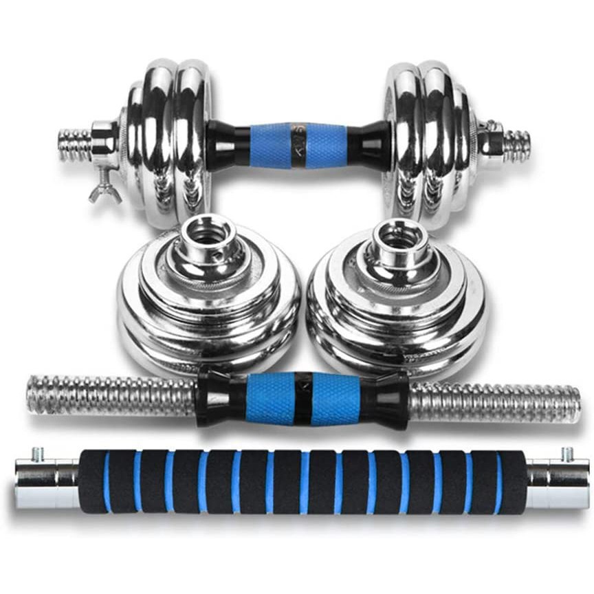 tạ tập tay barbell Barbell Dumbbell Weight 20kg +30cm Barbell bar . Bộ đĩa tạ tập gym 20kg