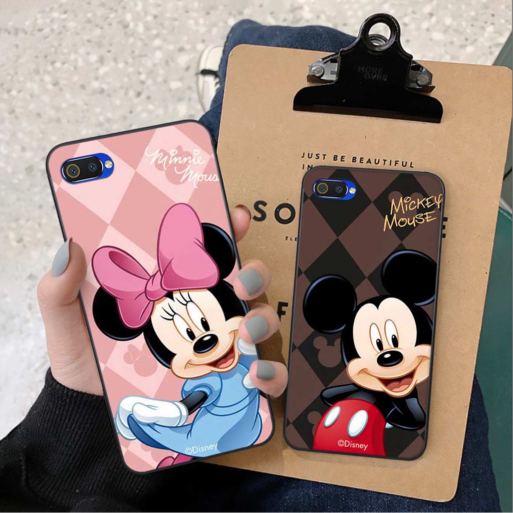 Ốp lưng điện thoại Realme C1 / C2 hình mic key min nie mouse thời trang, vỏ ốp rẻ đẹp