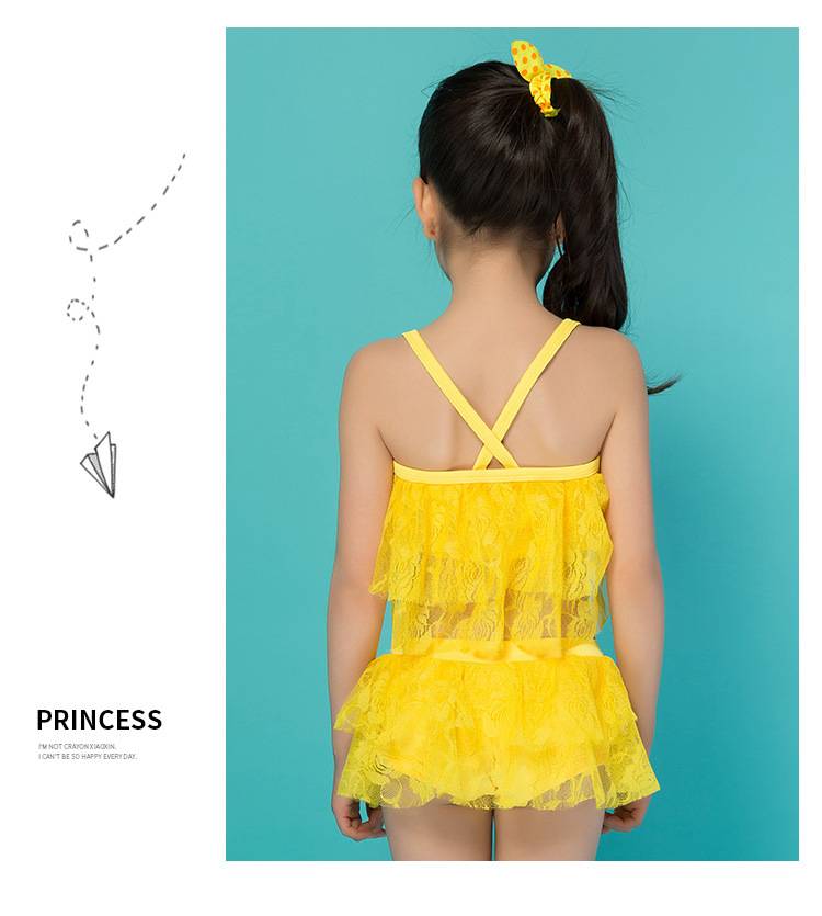 Bộ đồ bơi dạng váy dễ thương xinh xắn dành cho bé gái từ 8-12 tuổi
