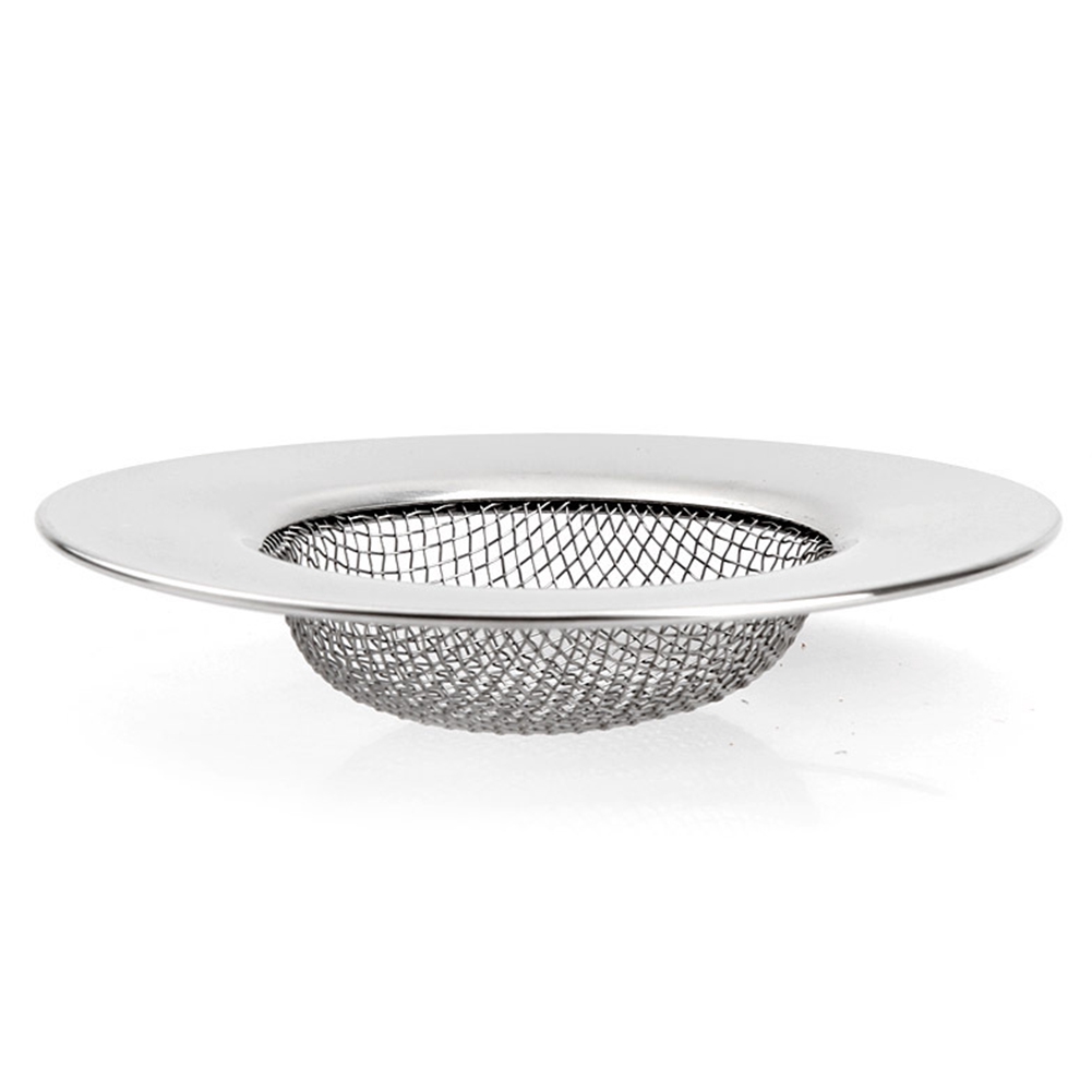 Lưới lọc rác gắn cống thoát nước bồn rửa bằng thép không gỉ tiện dụng