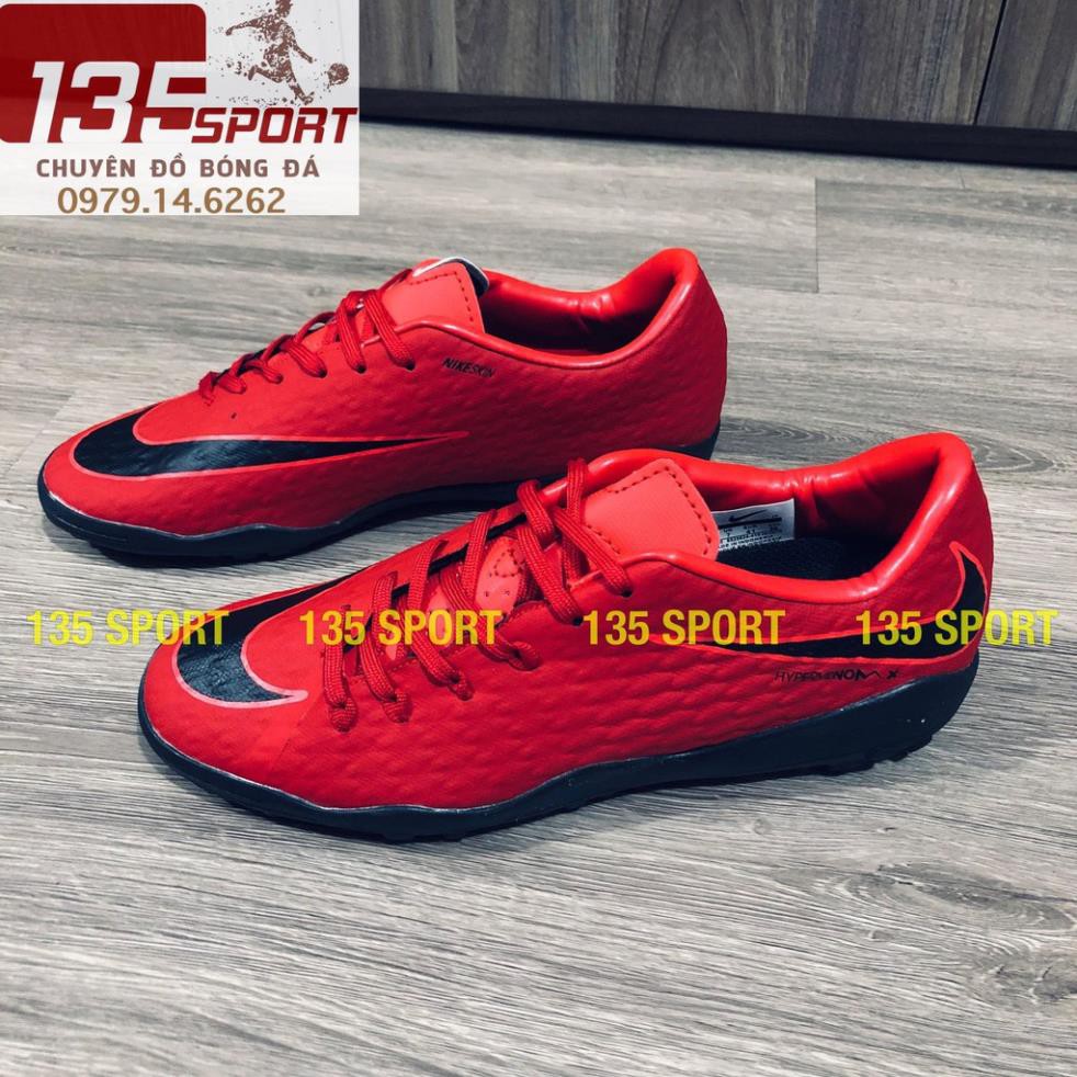 NEW- 2021 [FREESHIP 99K] Giày đá bóng Hypervenom 3 đỏ TF(Combo Giày+ Túi rút + Khâu đế) bán chạy ! CK HOT _