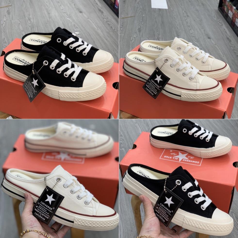 ⚡𝗕𝗜𝗚 𝗦𝗔𝗟𝗘⚡ Giày thể thao,Giày sneaker,Sục cv đạp gót đen trắng mới nhất,hót nhất