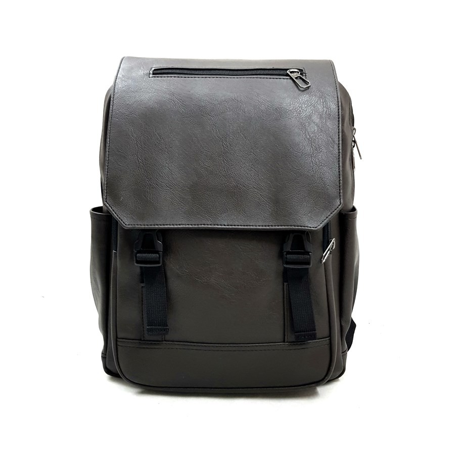 Balo Da Nam Nữ Thời Trang Laptop 15inch-Balo Da Hai Khóa