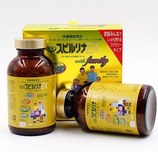 Tảo Vàng Spirulina EX Nhật Bản 2000 Viên