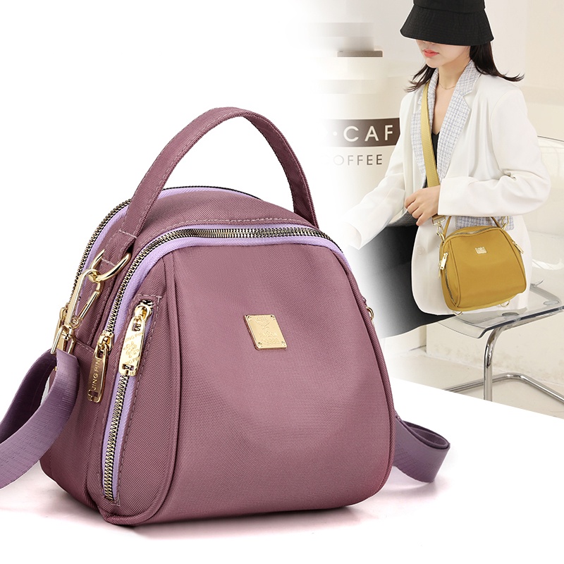 Balo Vải Oxford Mini Chống Thấm Nước Đa Năng Thời Trang Cho Nữ