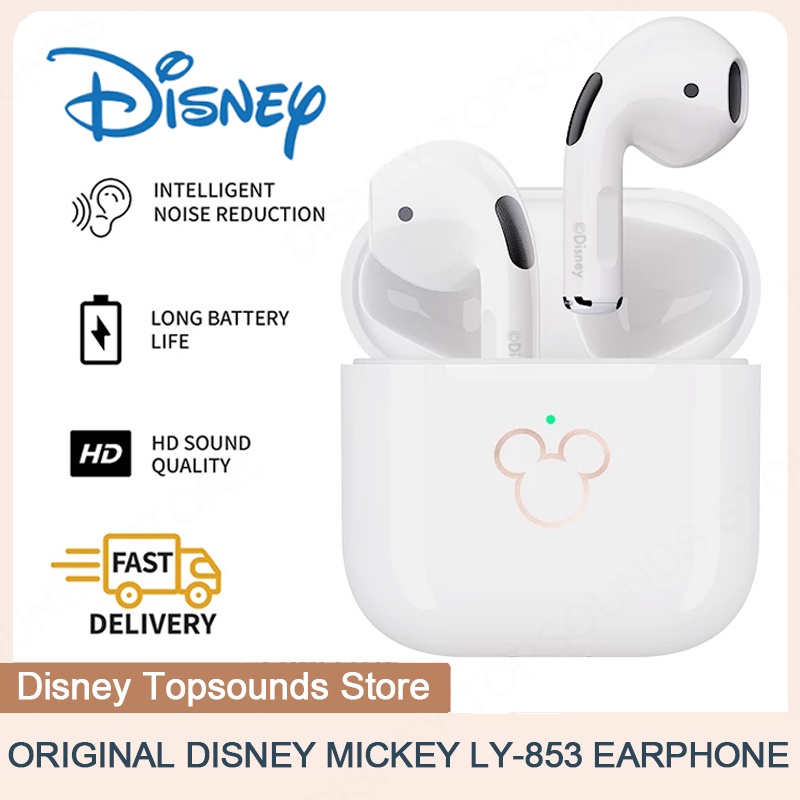 Tai nghe không dây Disney LY-853 âm thanh nổi không thấm nước giảm tiếng ồn pin siêu dài bluetooth 5.0