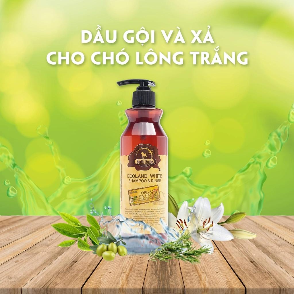 [Chính hãng][Cao Cấp] Sữa Tắm Hàn Quốc Budle'Budle Cao Cấp Từ Thiên Nhiên Cho Chó Chai 500ml