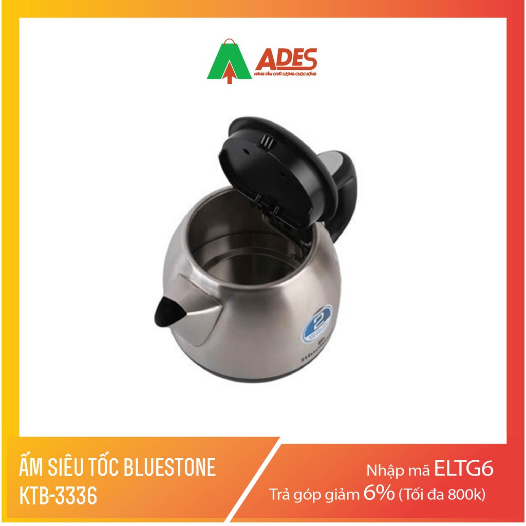 [Mã 154ELSALE2 giảm 7% đơn 300K] Ấm siêu tốc Bluestone KTB-3336