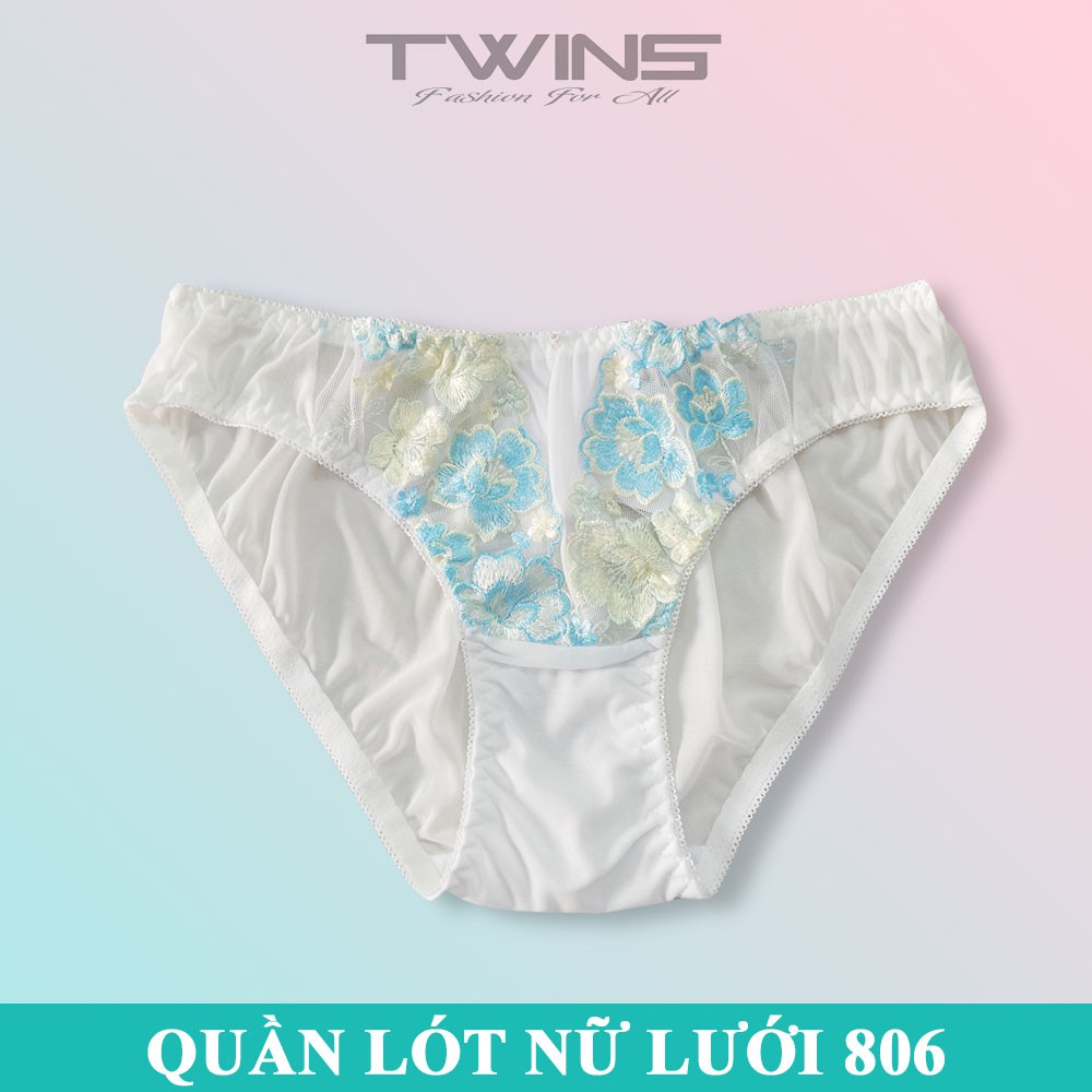 Quần lót ren nữ sexy phối lưới cao cấp Beautiful 806 mềm mại xuyên thấu gợi thoáng mát size từ 60kg-70kg